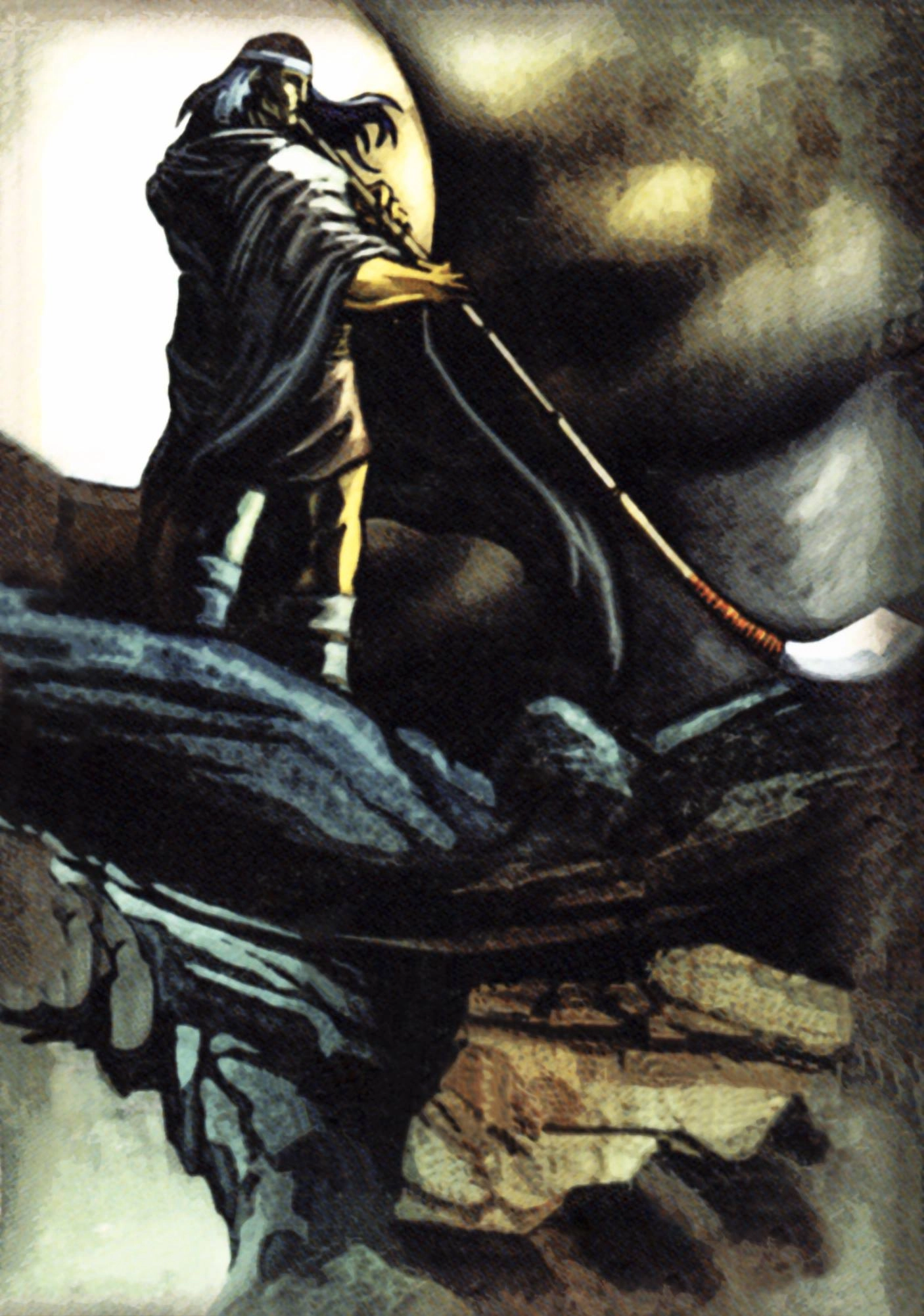 Ilustración de la baraja Chamán weCo